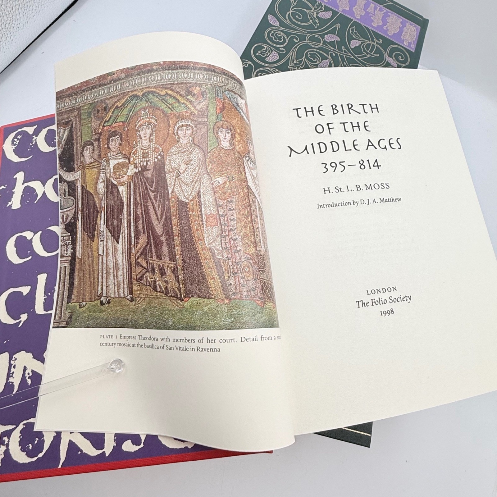 Folio Society The Story of the Middle Ages 5 Volume Box Set Medieval History