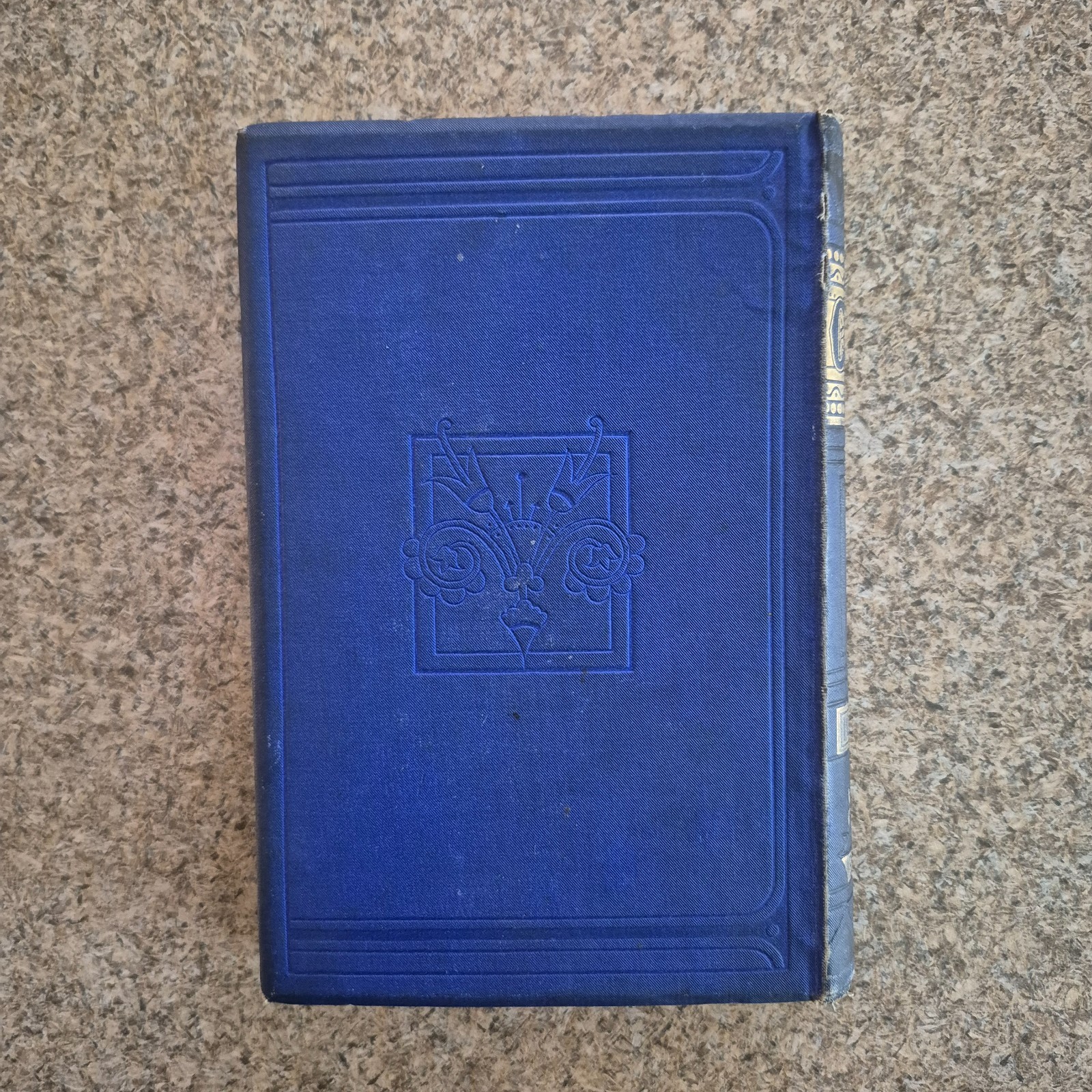 Chaucer Canterbury Tales Illustrated Blue Gilt HC Antique George Routledge