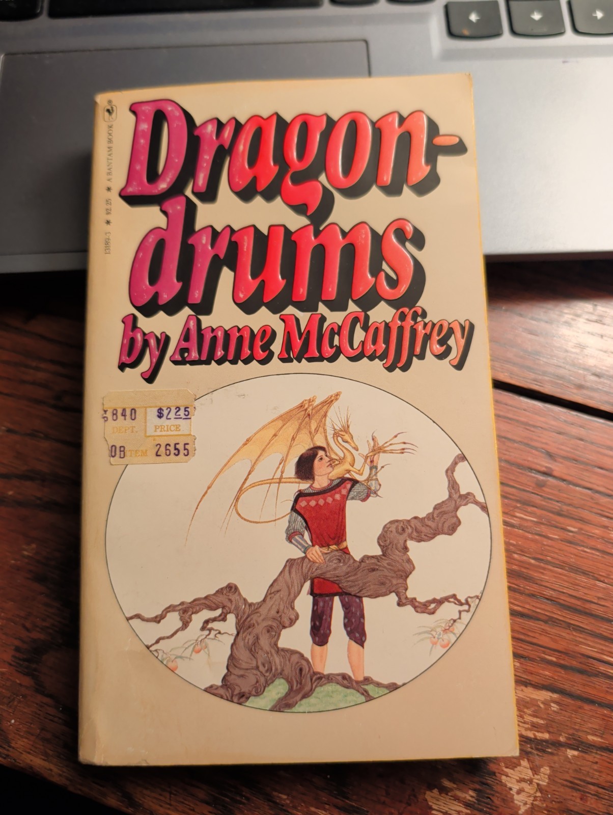 Dragon Drums by Anne McCaffrey Paperback Sci-Fi Fantasy B-1