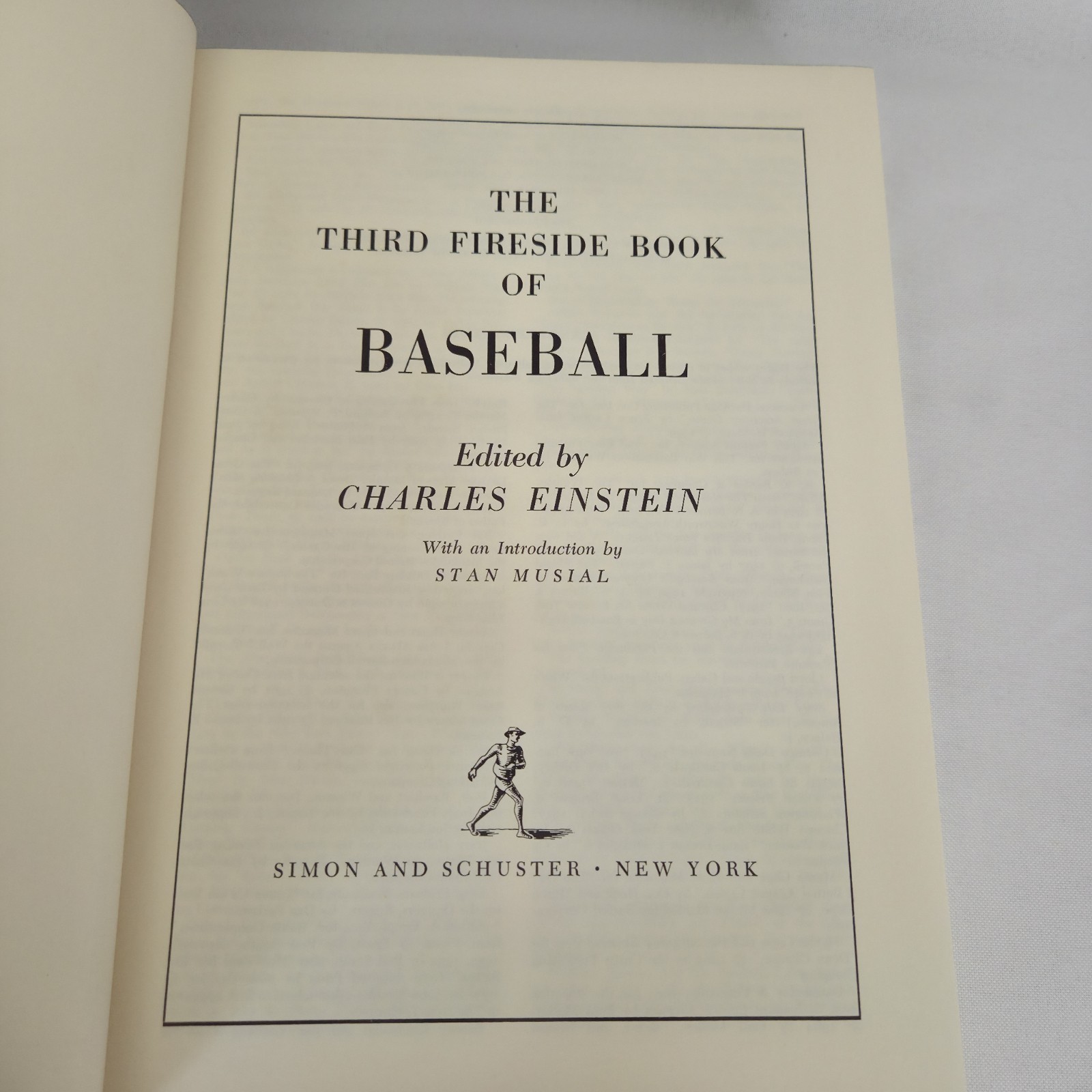 Boxed Set Fireside Book of Baseball 3 Volumes W Dust Jackets Charles Einstein