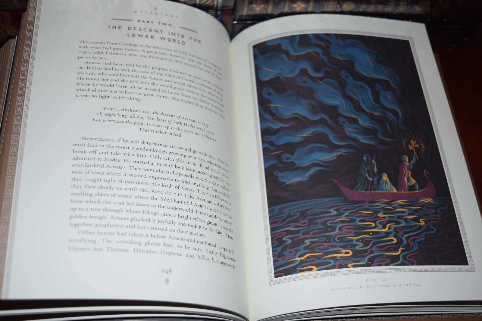 Mythology Greek Roman Norse Tales 75th Anniversary Illustrated Deluxe Hardcover