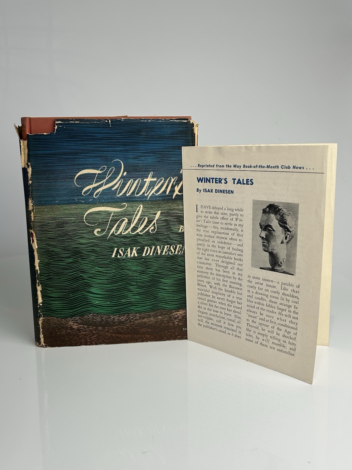 Winter’s Tales by Isak Dinesen 1942 Edition HC Book