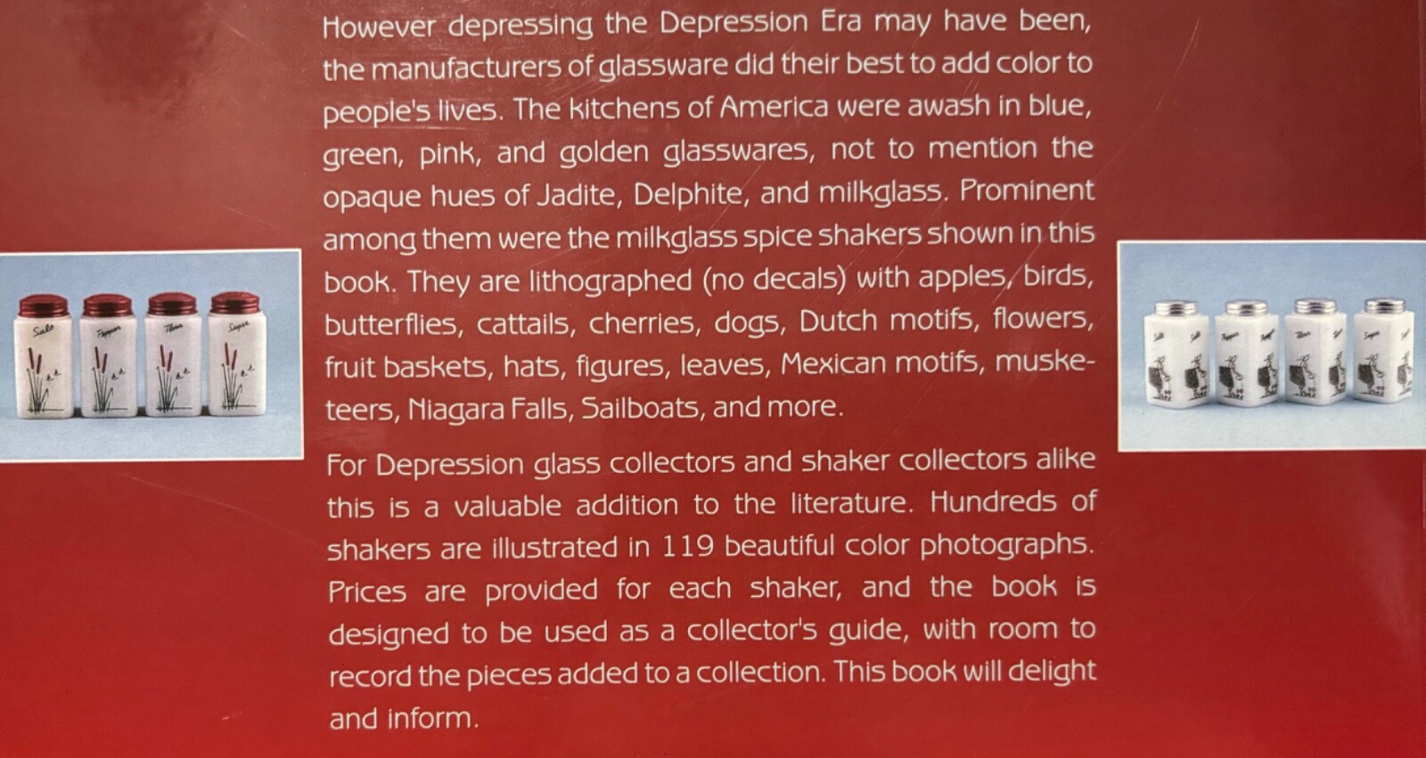 Depression Era Kitchen Shakers Collectors Reference & ID Book – Barbara Mauzy