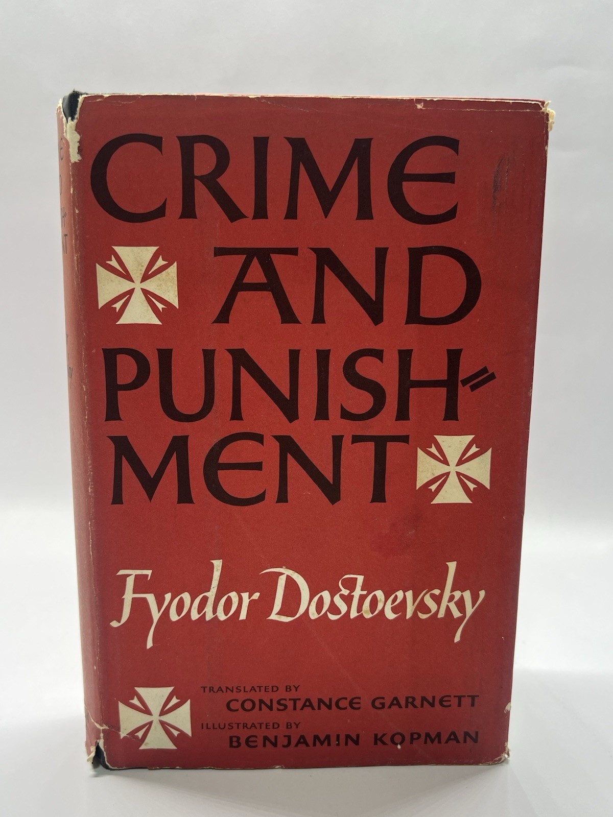 CRIME AND PUNISHMENT Fyodor Dostoevsky 1956 Random House Illustrated