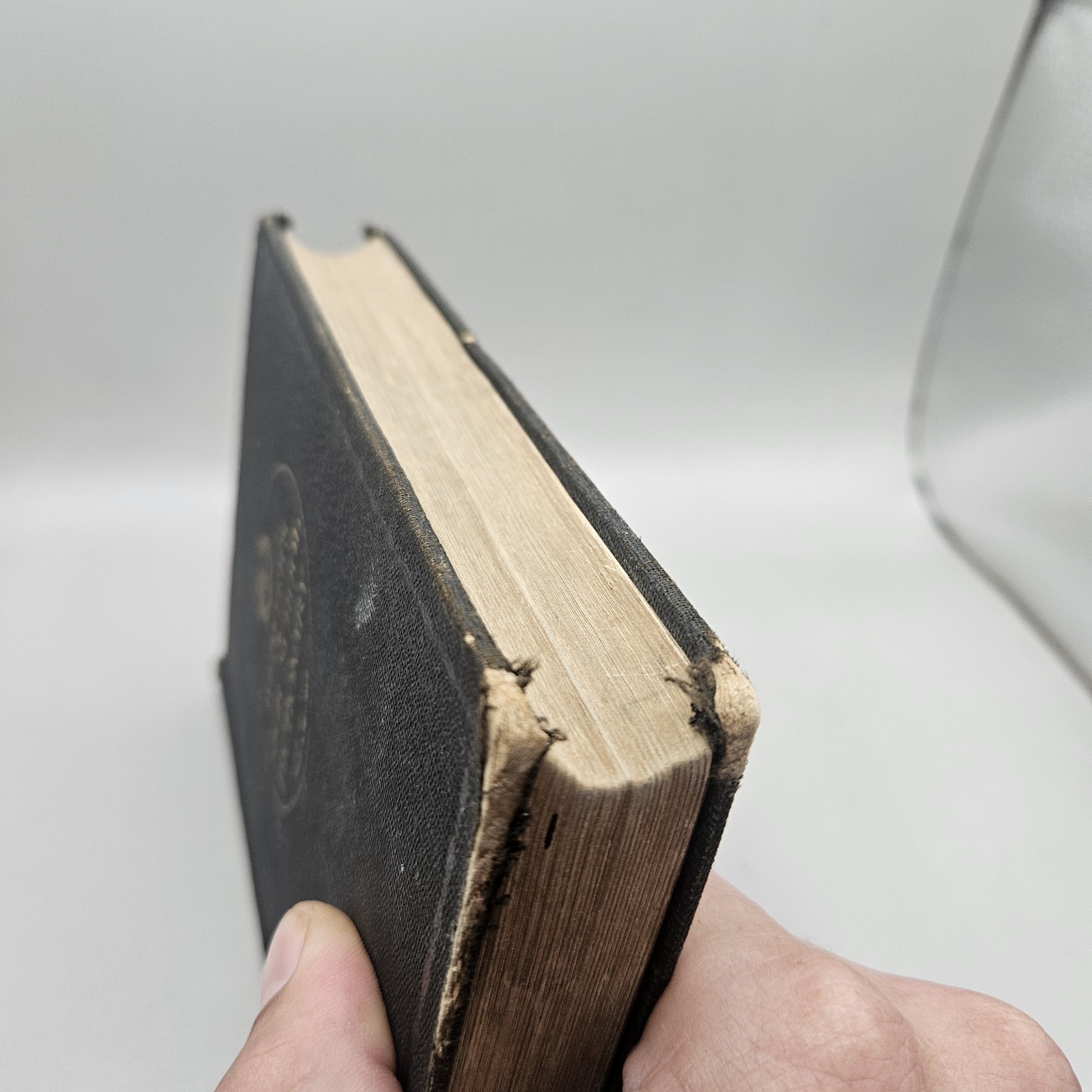 1892 Websters High School Dictionary 1st Abridged Edition Victorian Antique HC