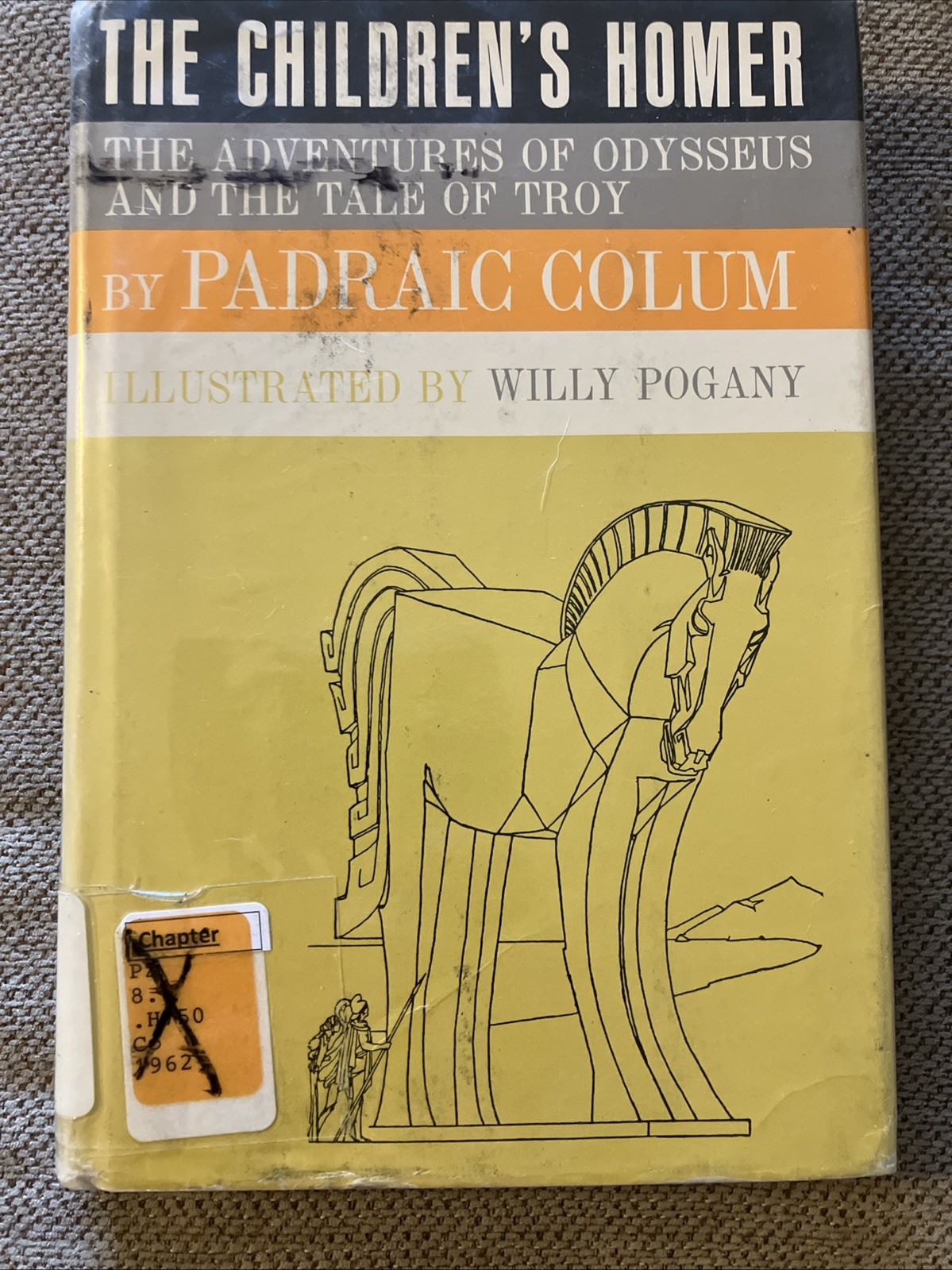 The Children’s Homer Padraic Colum 1968 Ex-Library