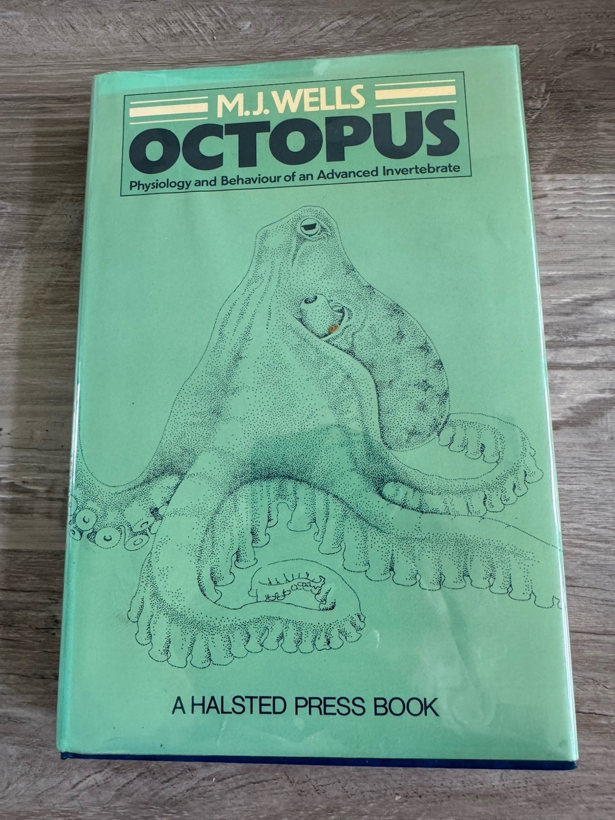 Wells OCTOPUS PHYSIOLOGY AND BEHAVIOUR hardcover learning training cephalopods