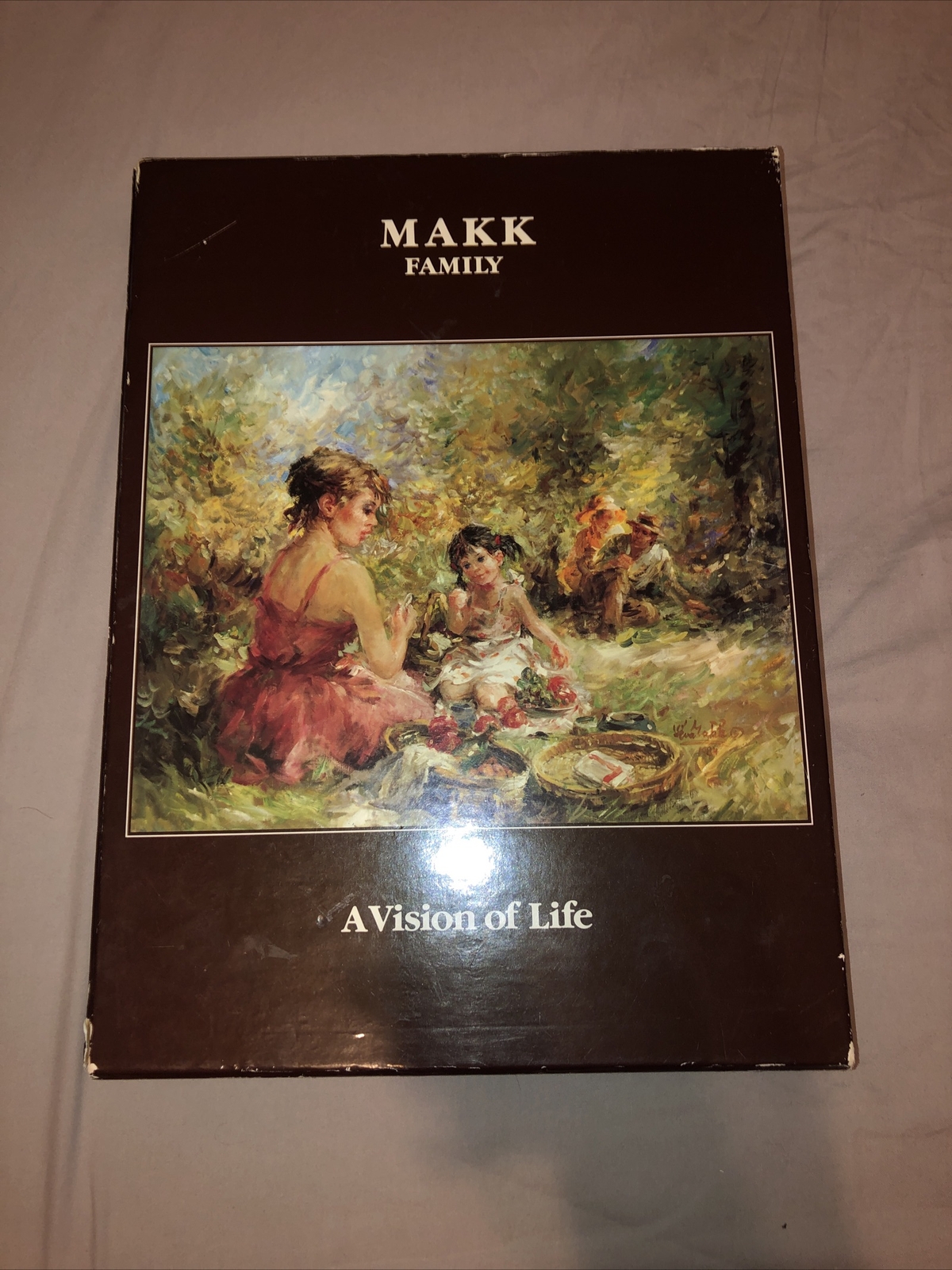 Makk Family A Vision of Life Art Book Triple Signed Deluxe Boxed Hardcover 1986