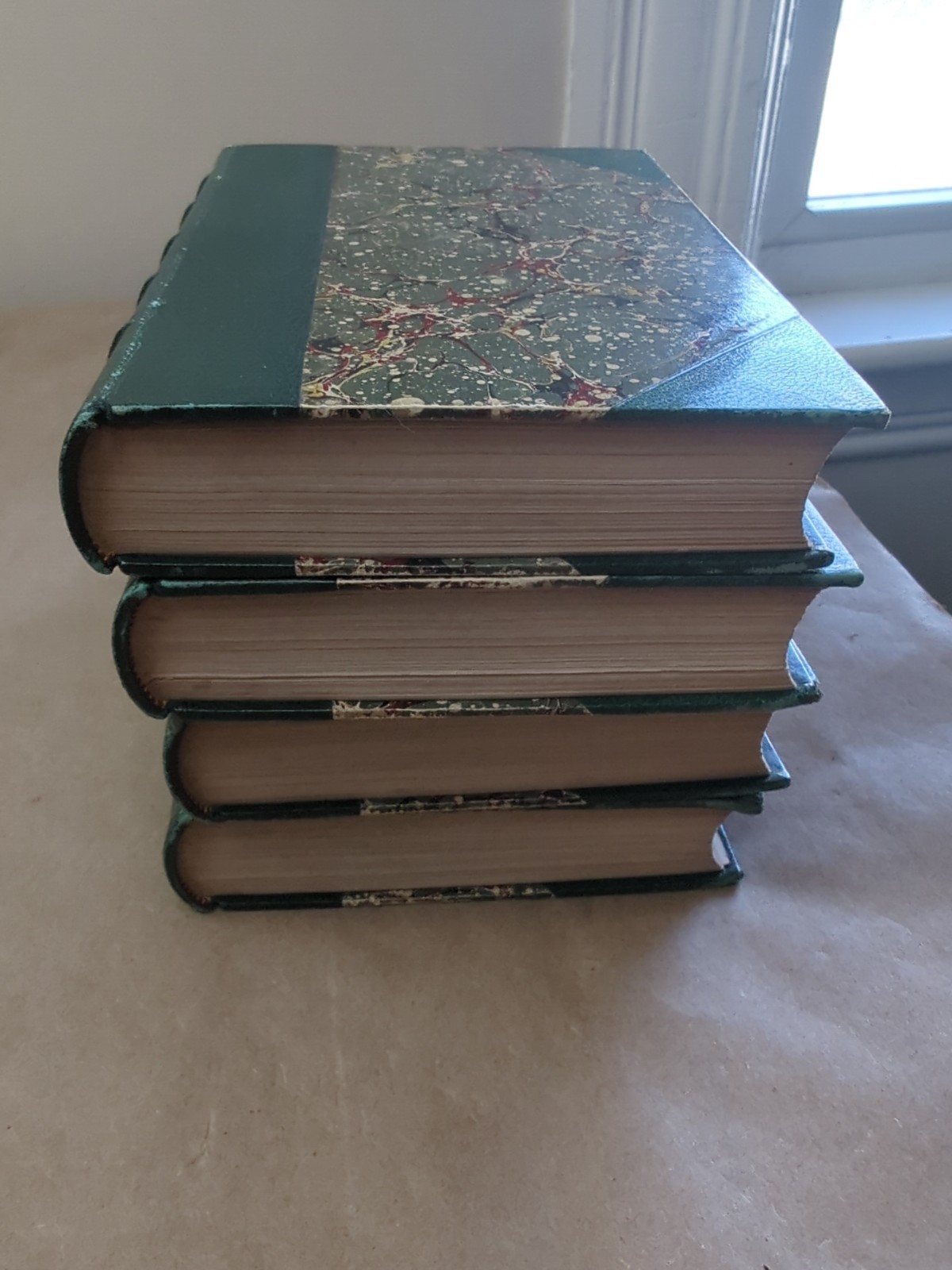 Alexandre Dumas Comtesse De Charny Vol 1-4 1898 Little Brown and Co Hardcover