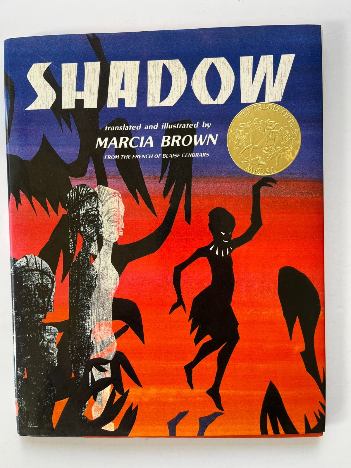 MARCIA BROWN ~ SIGNED ~ Shadow by Blaise Cendrars, 1982 Caldecott Medal winner