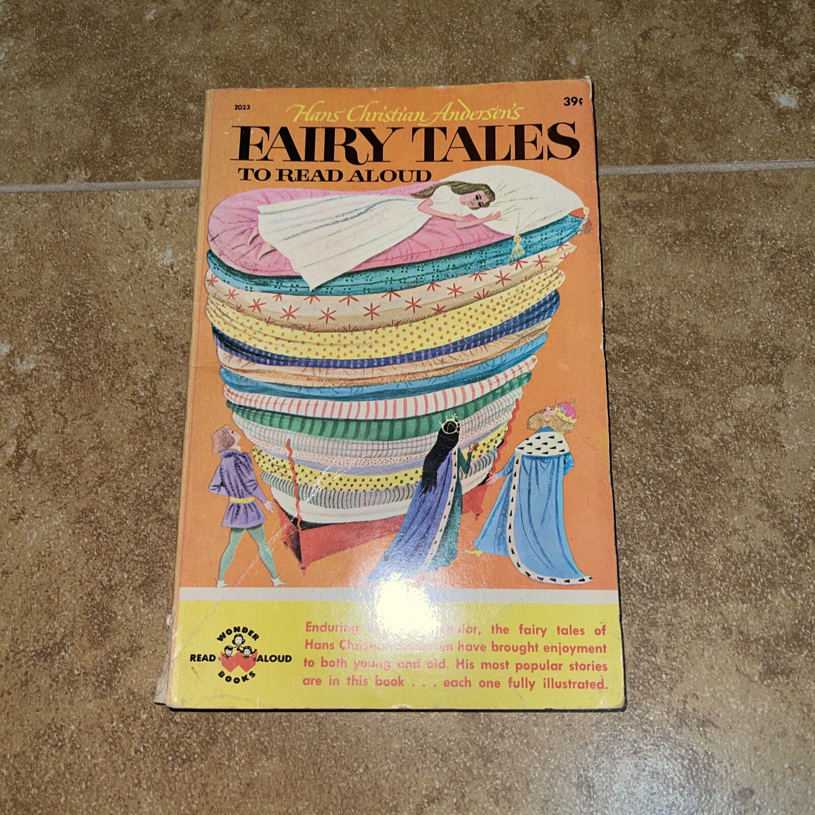 Vtg PB book, Hans Christian Andersen’s Fairy Tales to Read Aloud, ill Elgin 1960