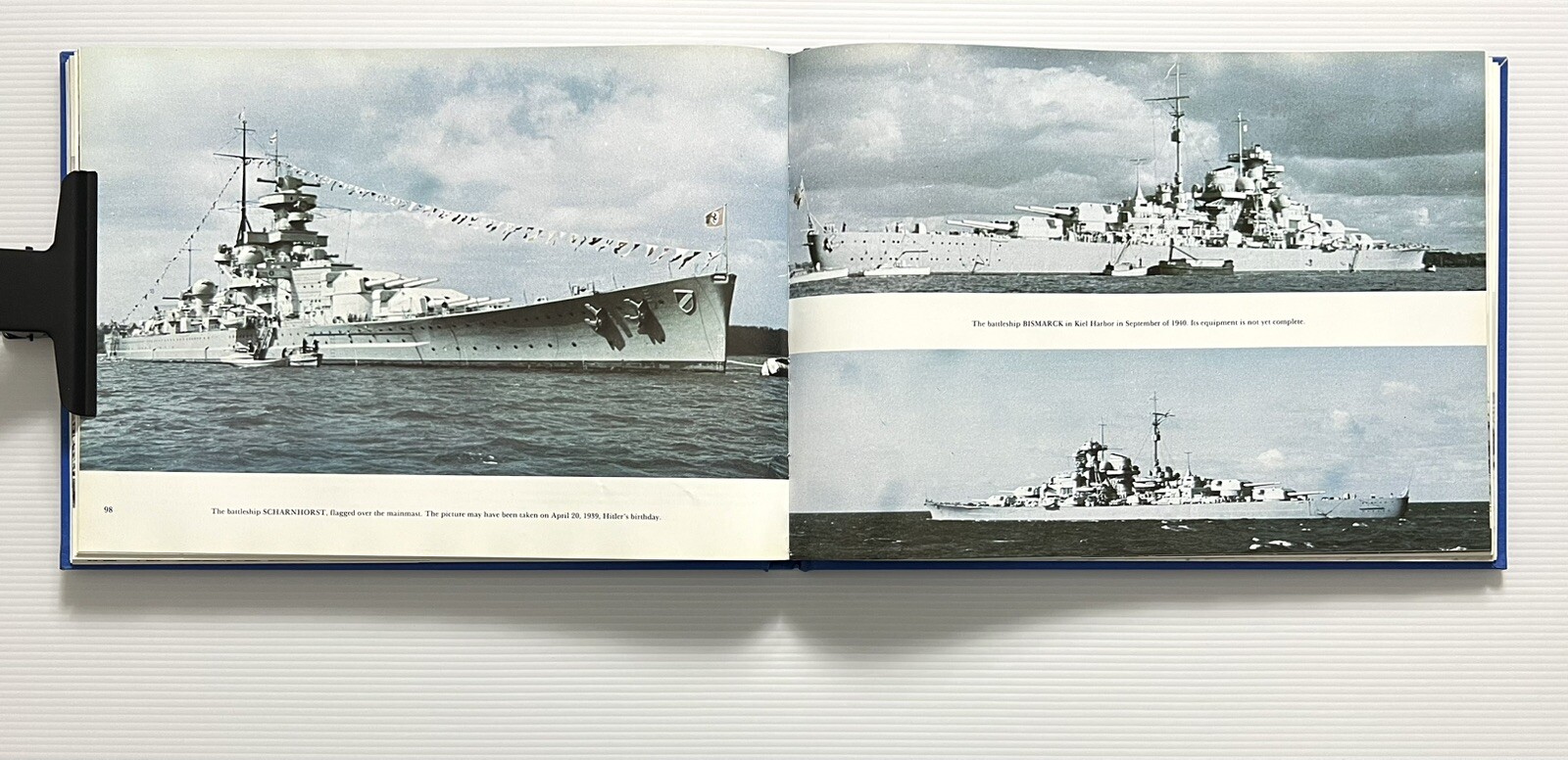 The German Navy At War 1935-1945 Volume 1 The Battleships by Bryer HC DJ 1989