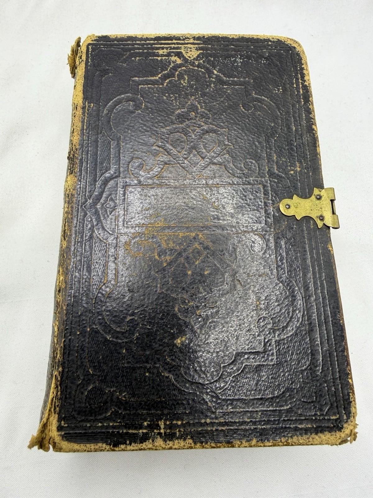 Holy Bible New & Old Testaments Orig Tongues New York American Bible S. 1866