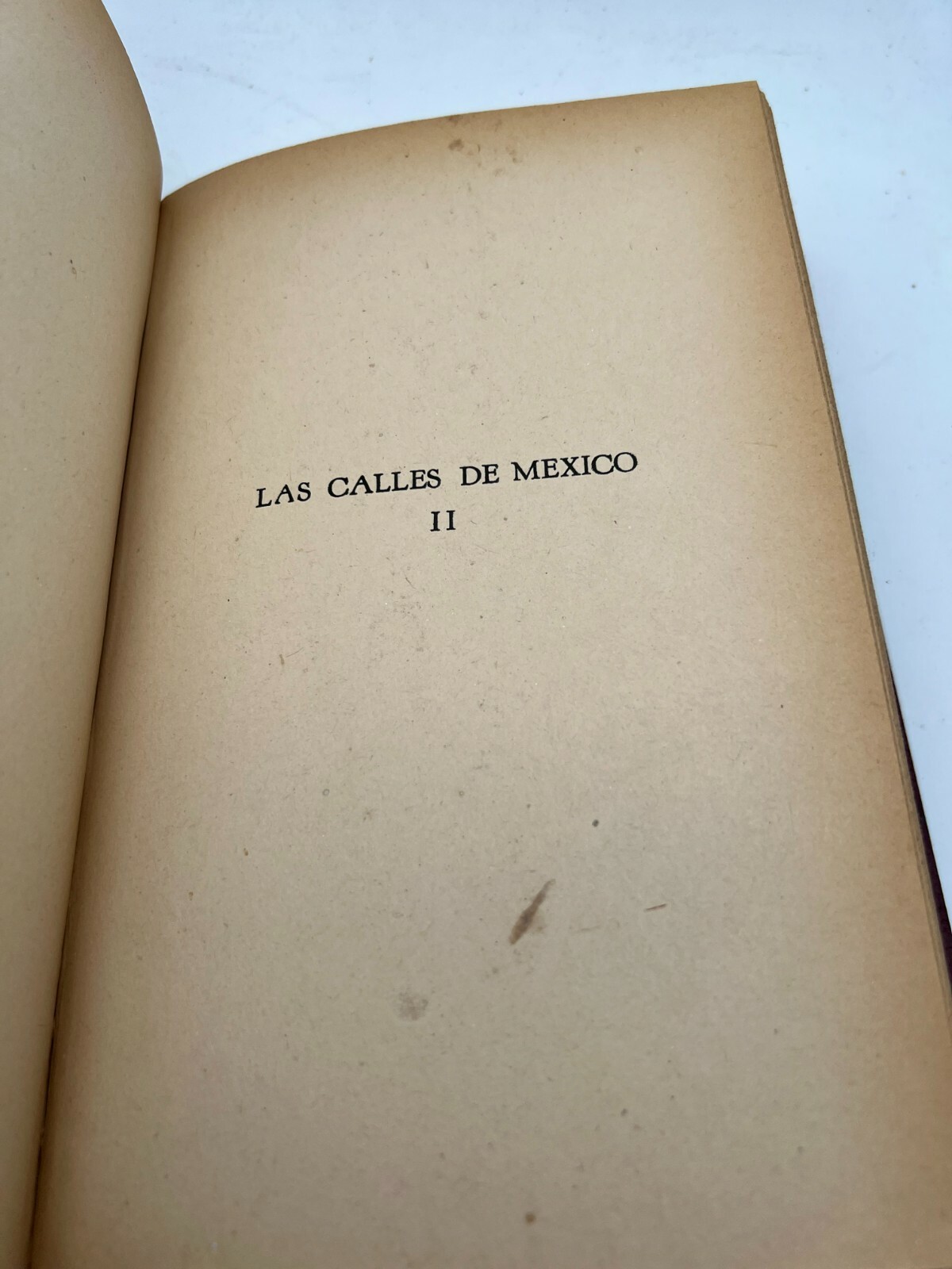 LUIS GONZALEZ OBREGON – Las calles de México – 1947 – Leather