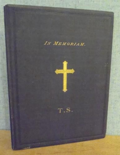 IN MEMORIAM a biographical sketch of THOMAS STOKES 1870 James Stokes Dickerson