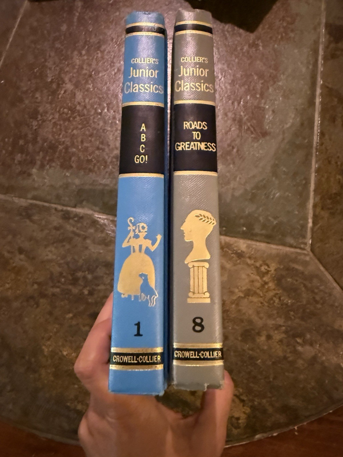 2 VTG Colliers Junior Classic 1 & 8. ABC GO Road to Greatness 1960 homeschool