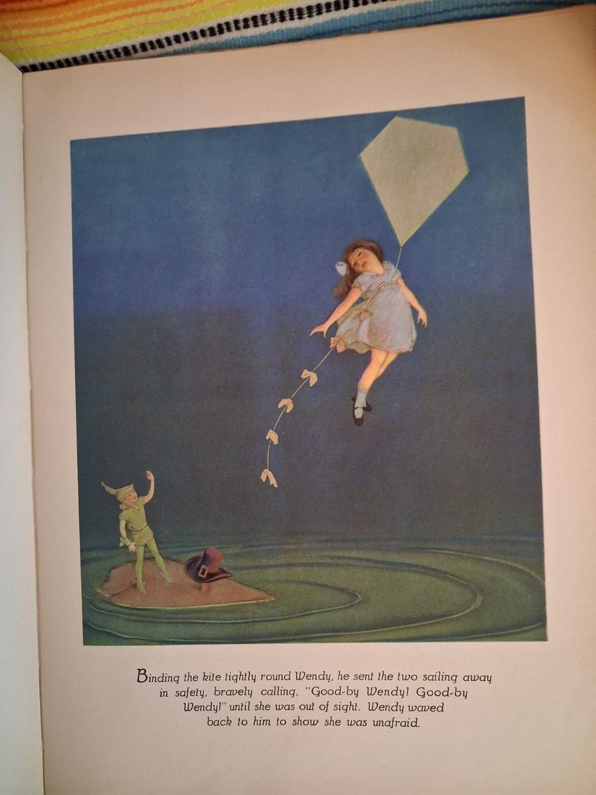 THE PICTURE STORY BOOK OF PETER PAN J. M. Barrie Roy Best Whitman 1931