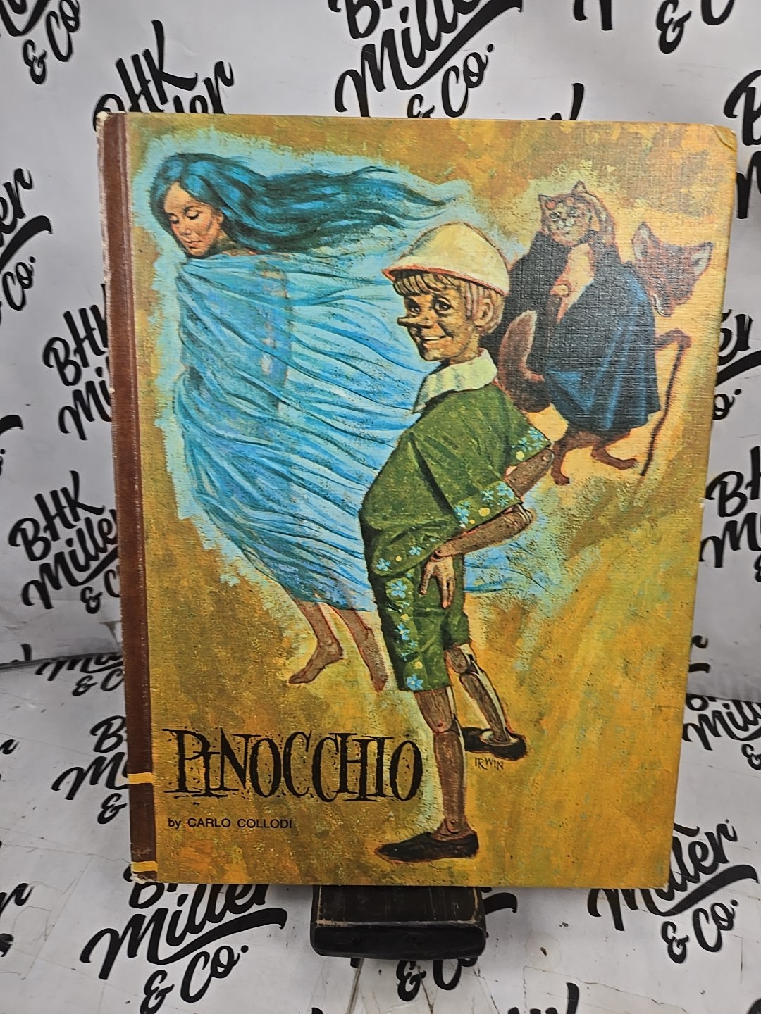 Vtg Pinocchio by Carlo Collodi 1968 Educator Classic Library-Staff Illustrated