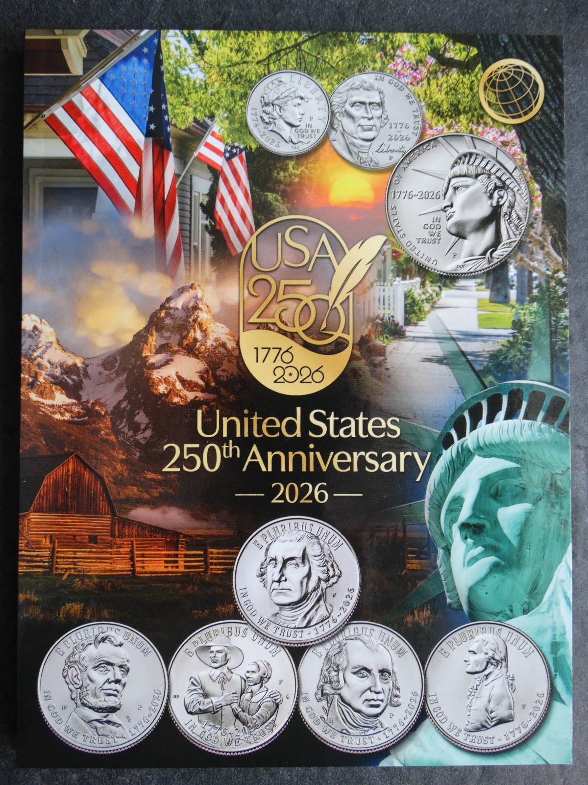 Whitman United States 250th Anniversary Coin Color Folder 2026 Book 5352