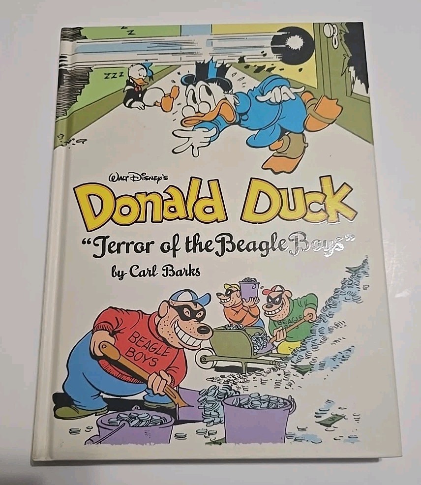 Disney’s Donald Duck Terror of the Beagle Boys by Carl Barks (2016) HC 1st (B)