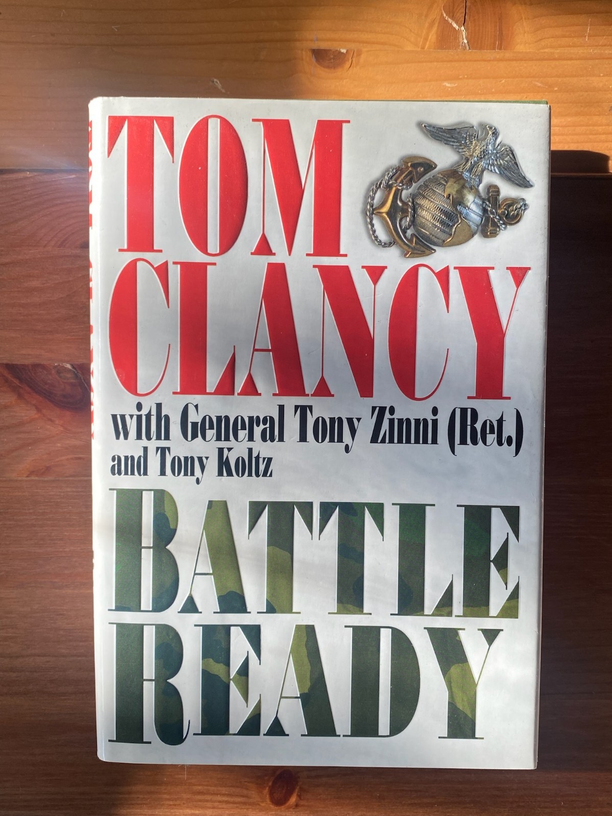 Military Leadership Memoir ~ Battle Ready ~ Tom Clancy & Gen Tony Zinni ~ Signed