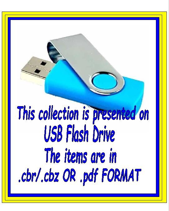 COMICS SCENE MAGAZINE 58 Classic Issue Collection On USB Flash Drive