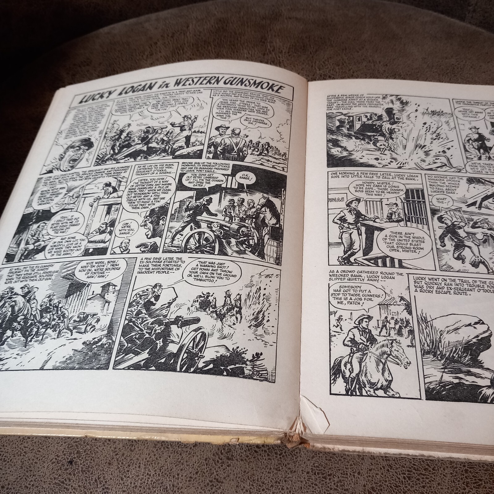 1956 “KNOCKOUT FUN BOOK 1956” ILLUSTRATED ANNUAL HARDBACK BOOK
