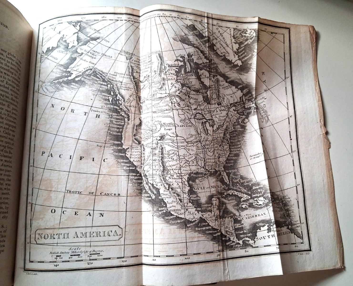 RARE 1815 The Young Man’s Companion with 5 foldout maps of the world