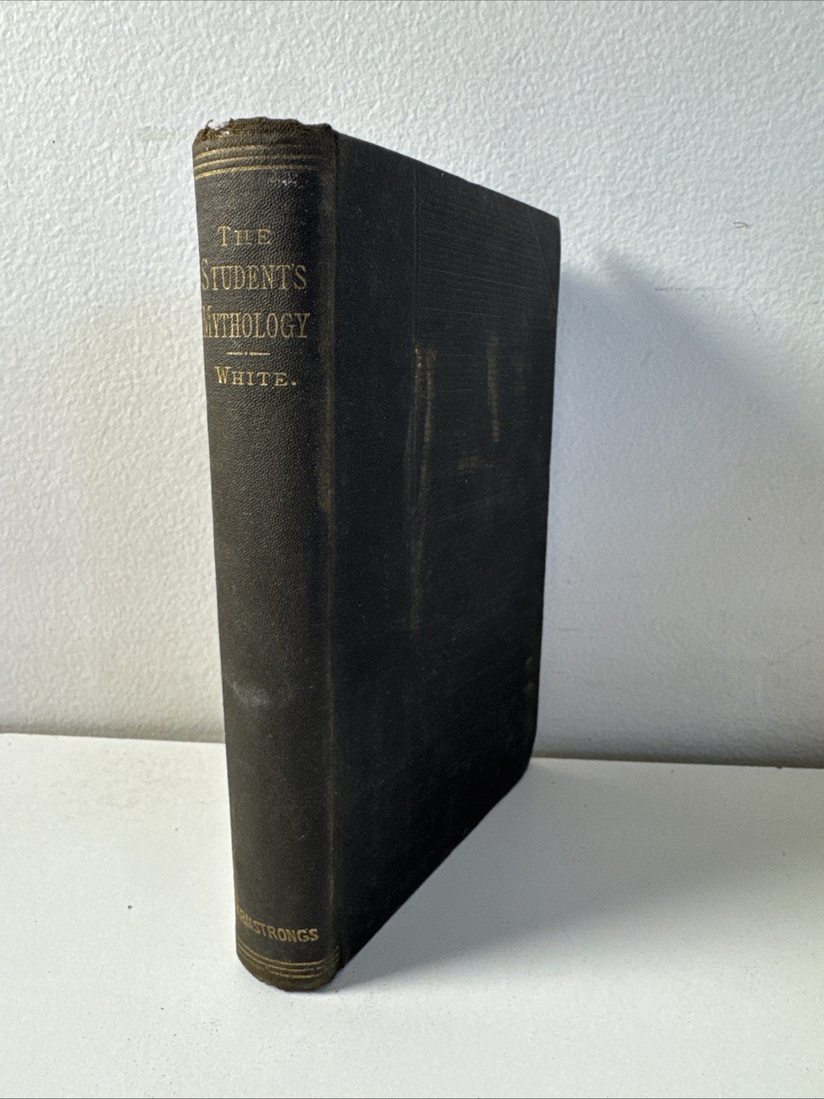Antique 1895 Book: The Student’s Mythology: A Compendium C. A. White – Gods