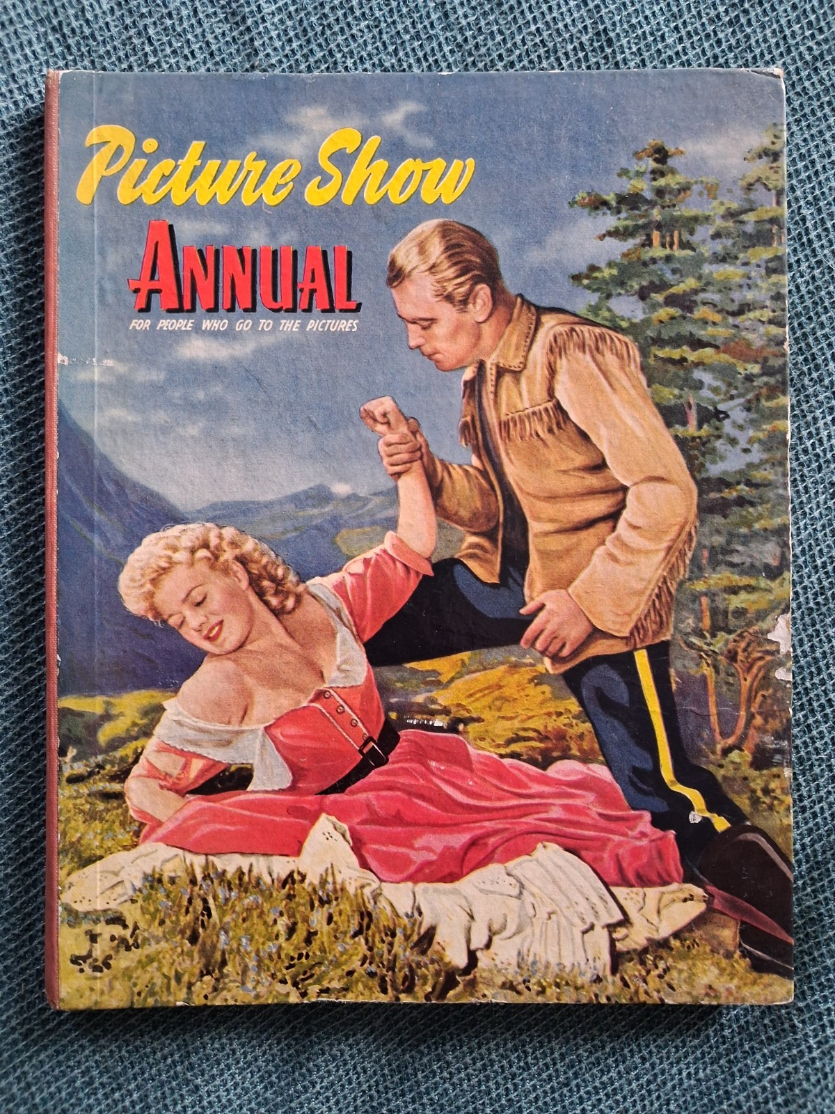 Vintage Amalgamated Press Picture Show Annual 1955
