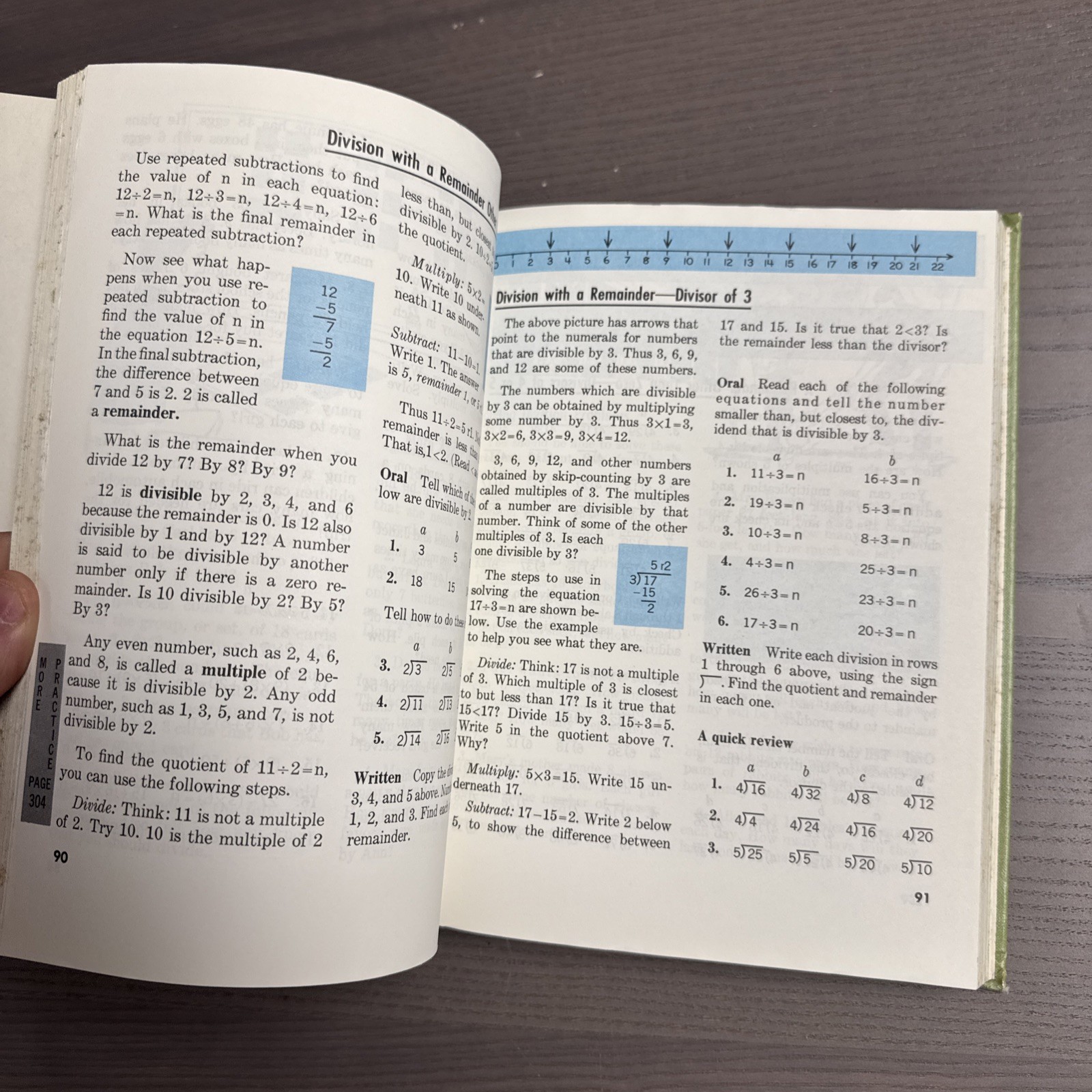 Vintage 4th Grade HC Arithmetic Math Book 1965