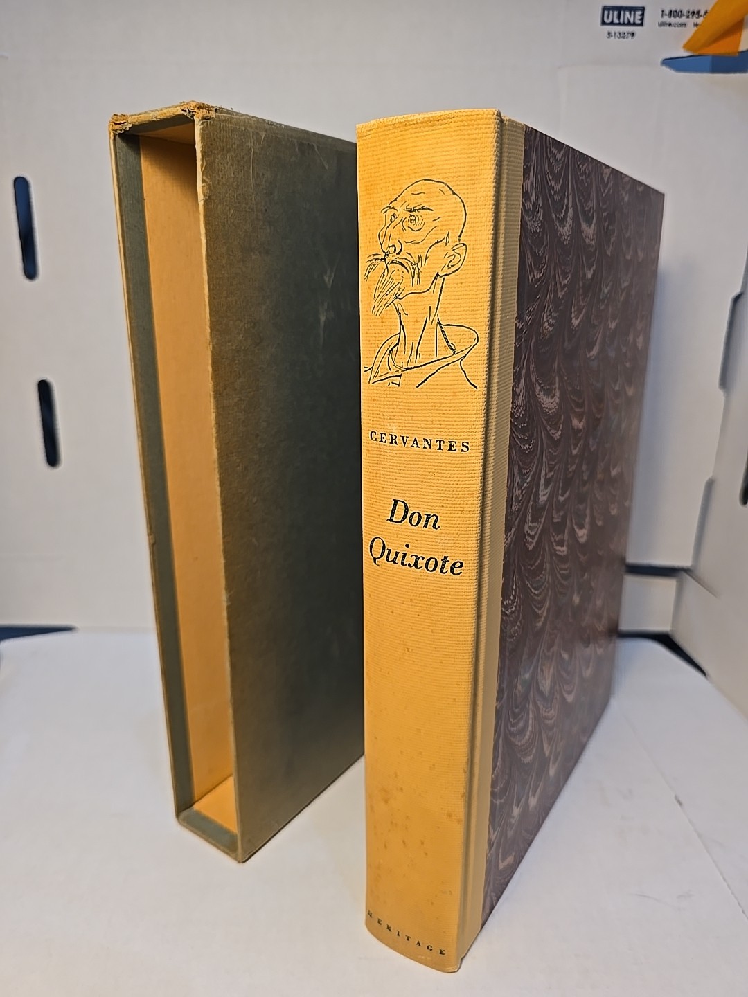 Don Quixote By Miguel De Cervantes Saavedra w/ Slipcase The Heritage Press 1950
