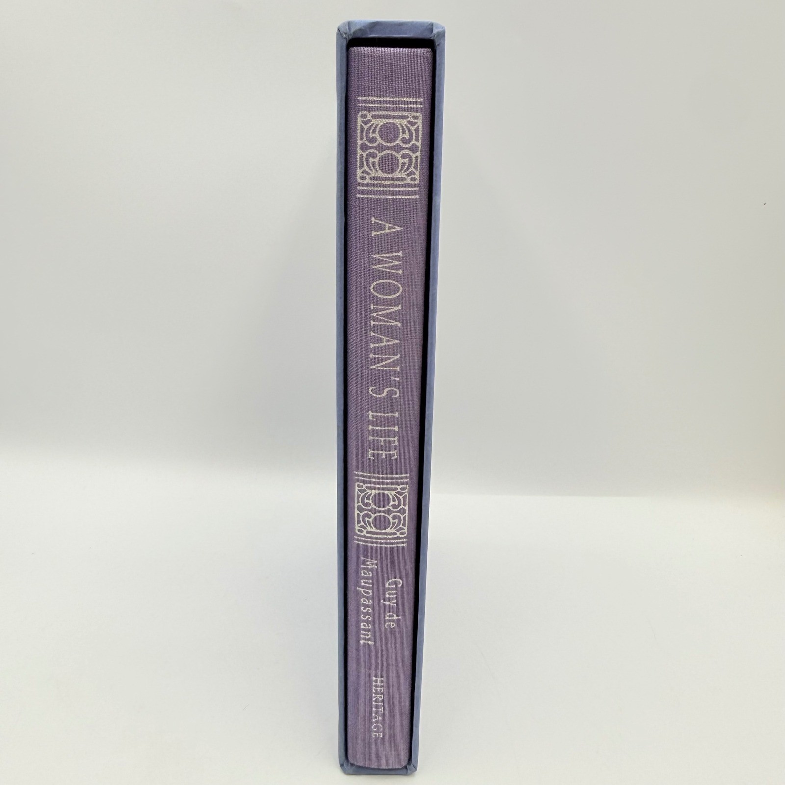 A Womans Life Guy de Maupassant Heritage Press Hardcover Purple Slipcase 1993