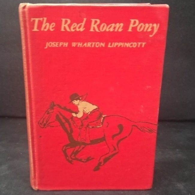 The Red Roan Pony Joseph Wharton Lippincott 1951 Hardcover CW Anderson Illus