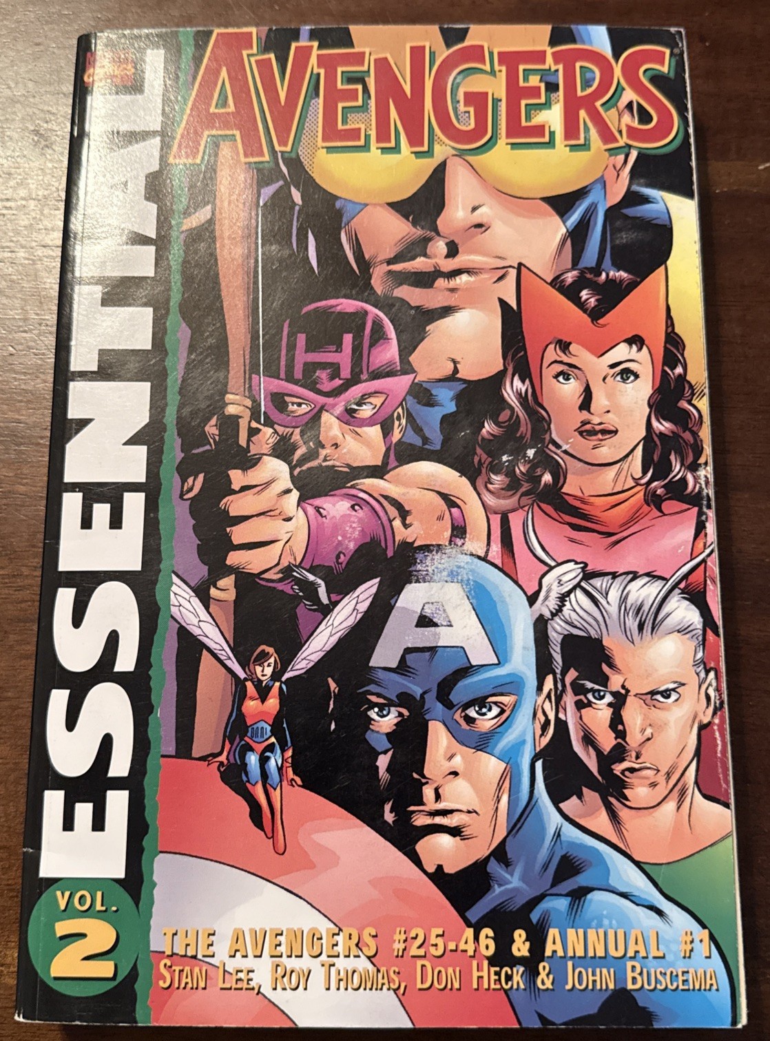 Essential Avengers Volume 2 TPB – Lee, Stan 2nd Printing 2001