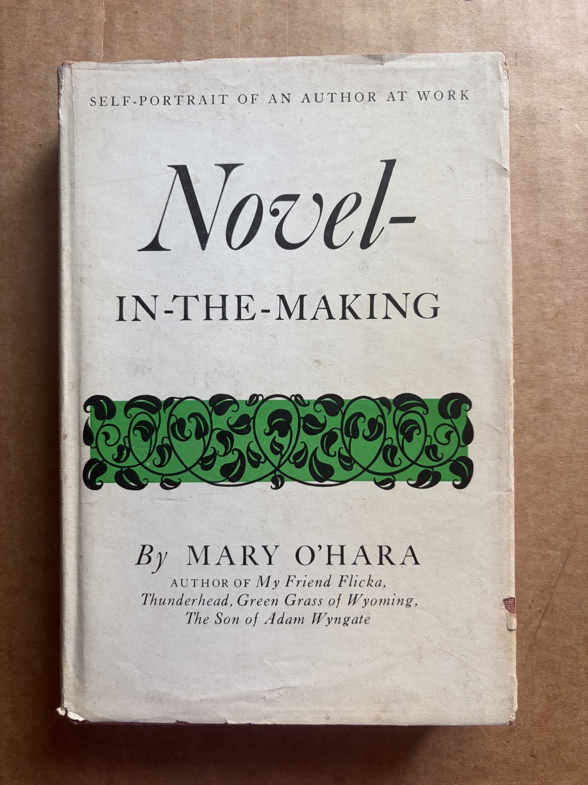 1954 hc Signed 1st ed. MARY O’HARA Novel-in-the-Making Good inscribed