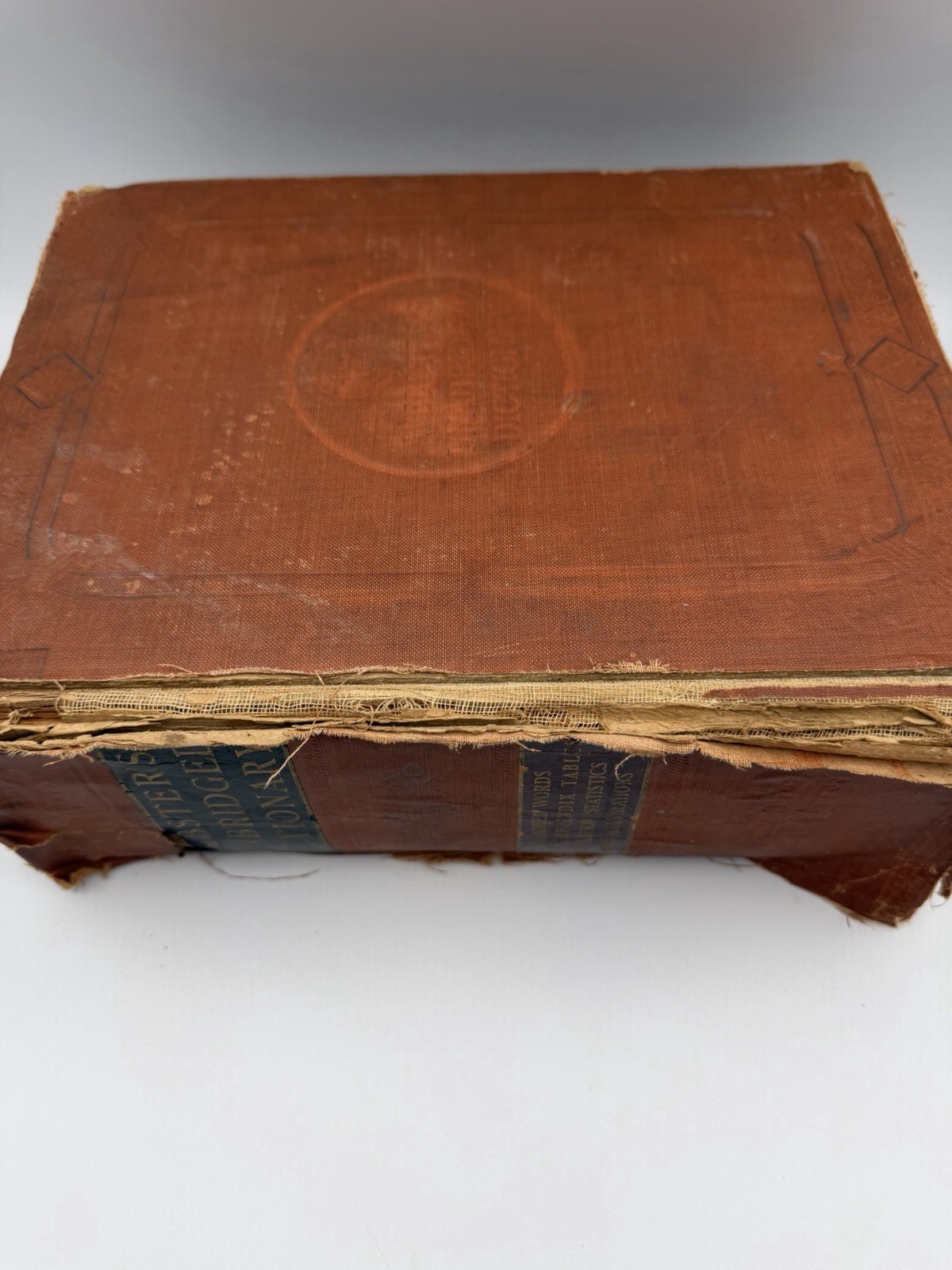 1909 Webster’s Unabridged Dictionary Antique American English Language HC