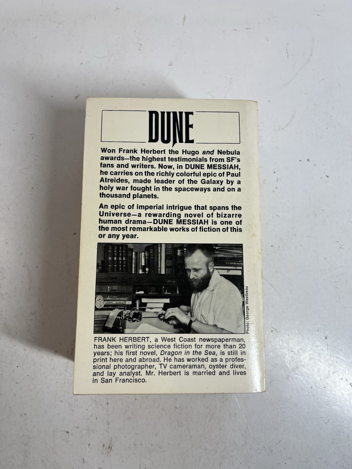 Frank Herbert Collection of Dune Paperback Lot Of 3 Books 1970’s Books 2-4