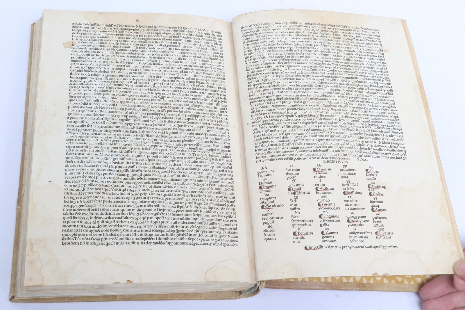 Incunable Venice: Simon Bevilaqua, C.1490 To 1492 Juvenal And Persius, Satirae