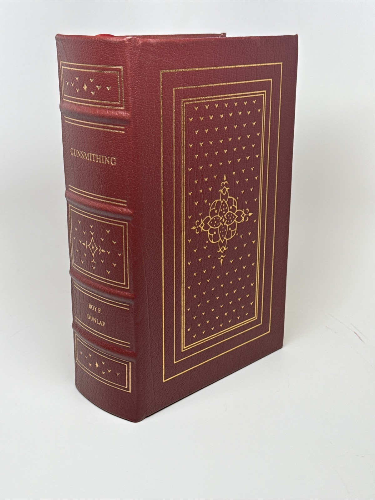 “Gunsmithing” by Roy Dunlap, NRA Firearms Classics Library Leather HC 22k