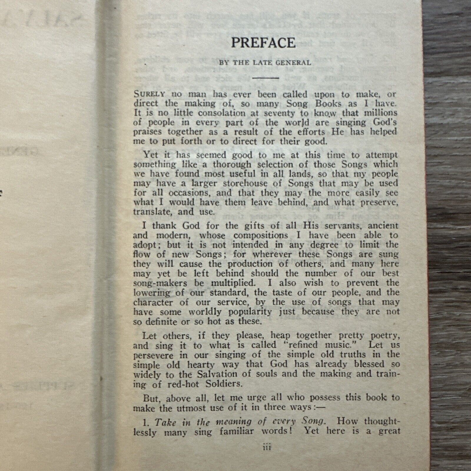 Salvation Army Songs/ Compiled By General William Booth/ 1925