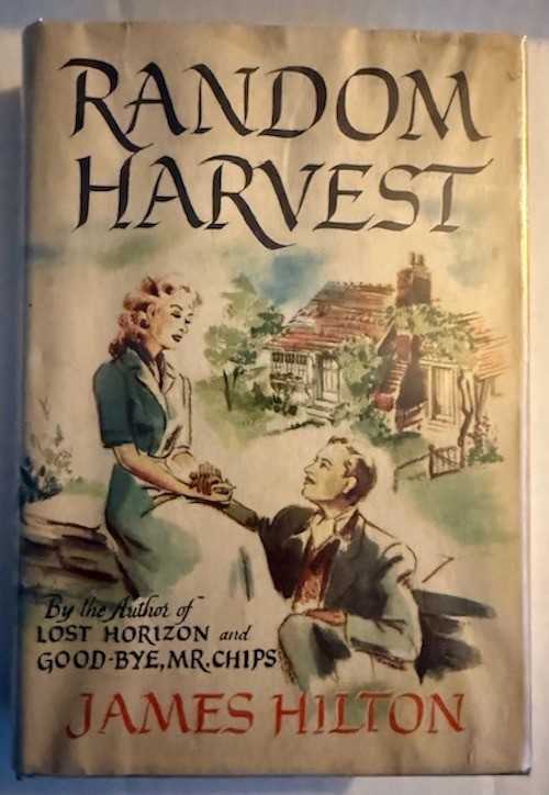 Random Harvest James Hilton Vintage 1941 HCDJ Book Good Bye, Mr Chips author