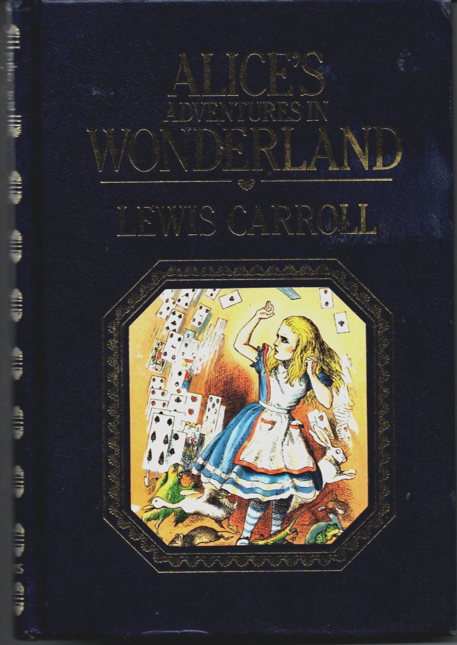 Alice in Wonderland 1982 Donnelly and Sons hardback book NEAR MINT