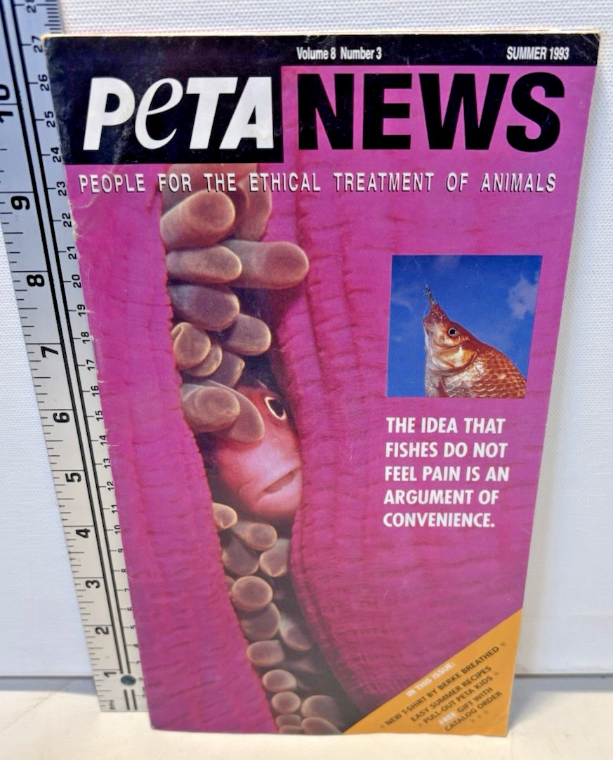 Vintage Summer 1993- Peta News Vol 8 No 3