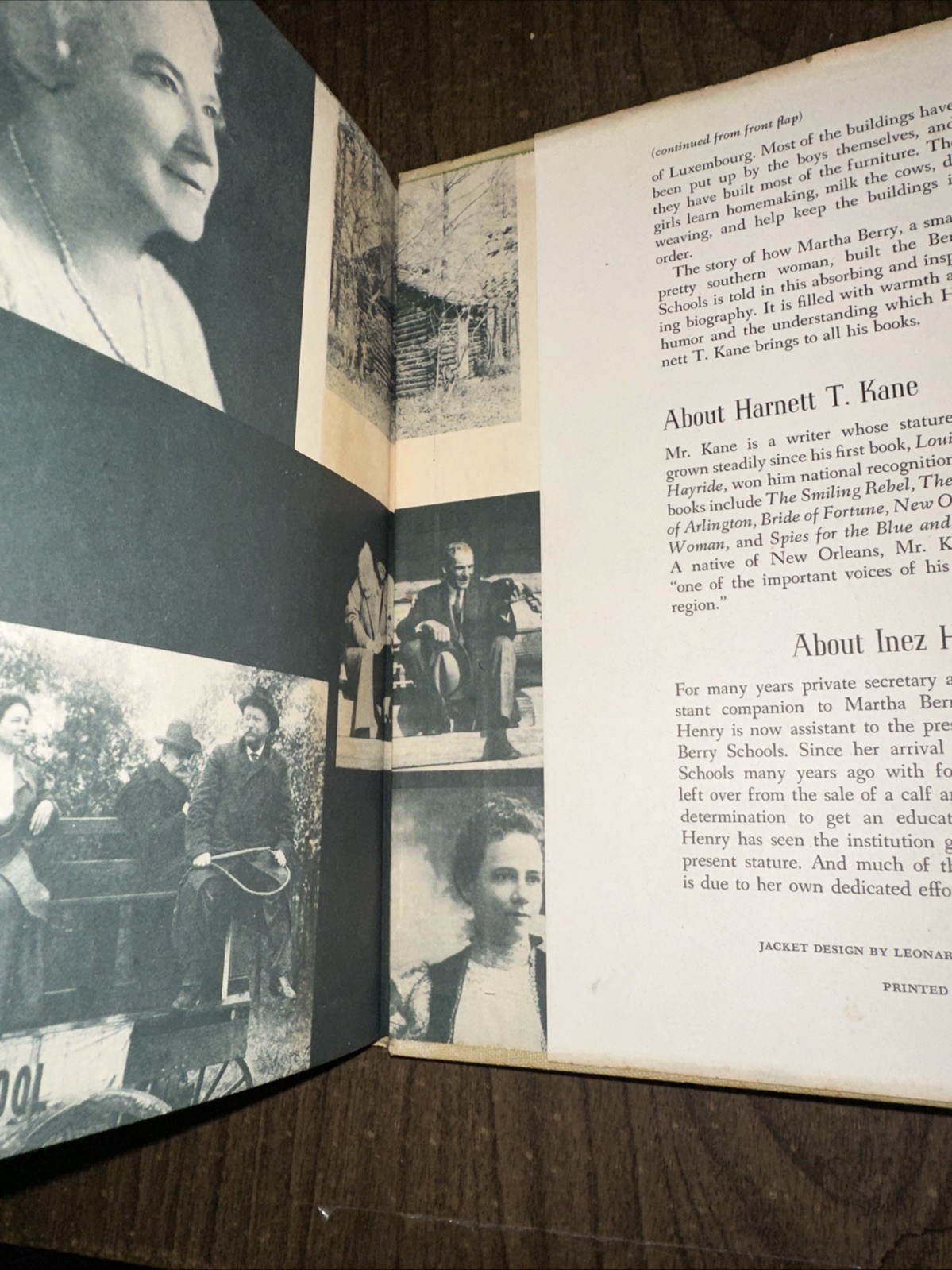 Miracle in the Mountains SIGNED FIRST EDITION 1956 HARNETT T KANE