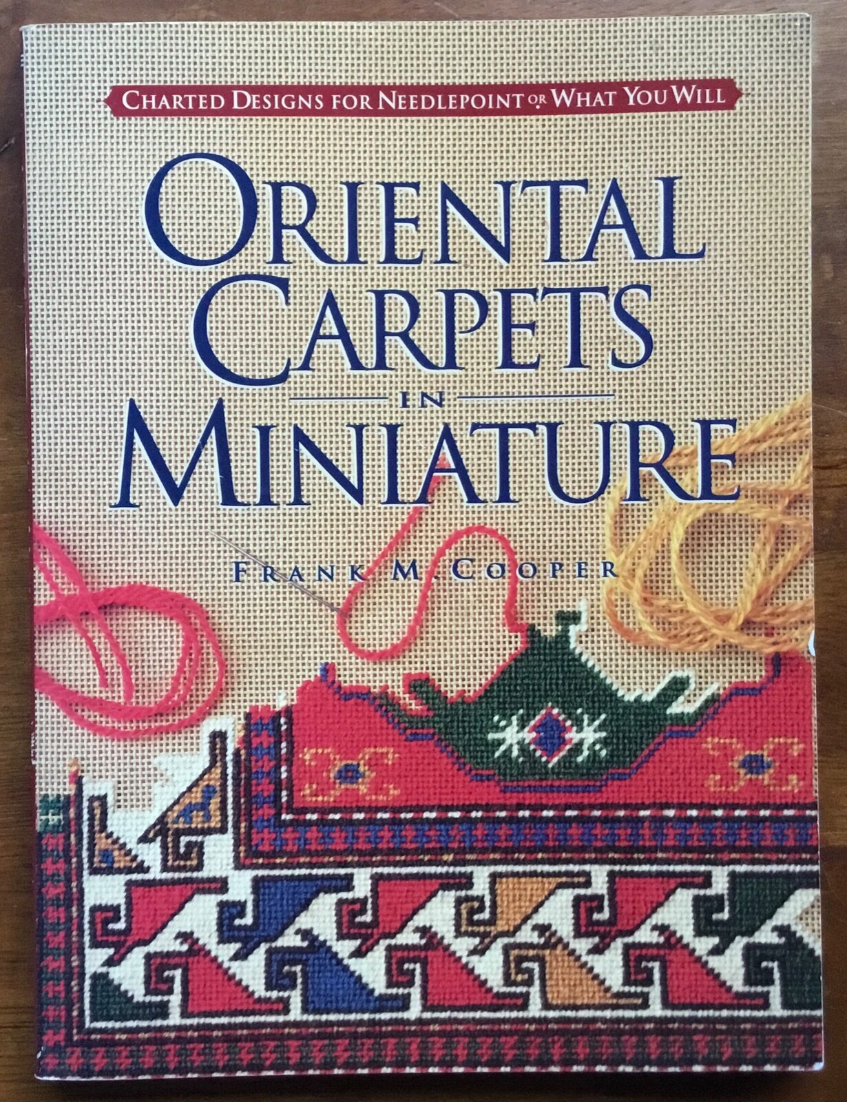 VG 1994 SC First Edition Oriental Carpets in Miniature Frank Cooper 120 pages