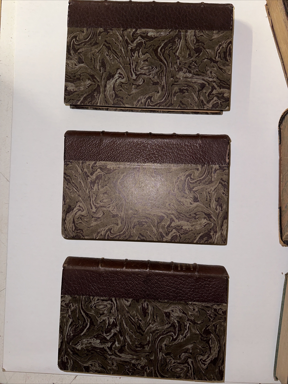 3 Book Set 1891 Original Nice Shape 1888 Paris Comedies Et Proverbes