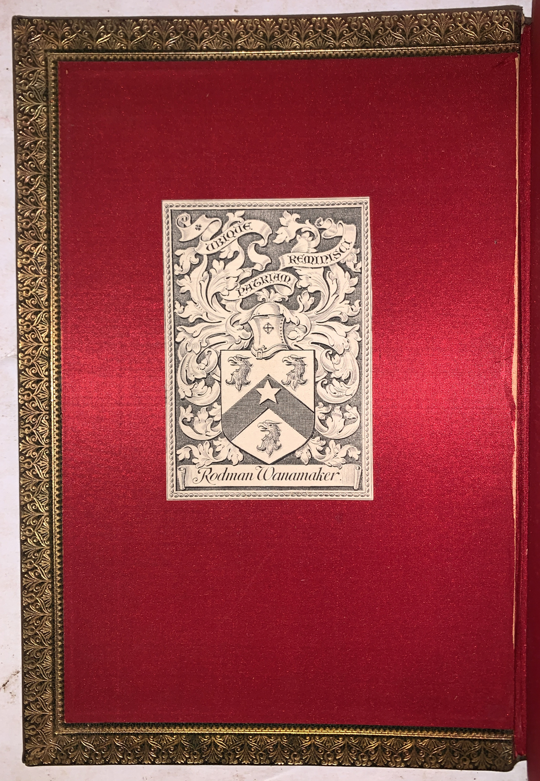 FINELY BOUND, Ex-Libris RODMAN WANAMAKER, 1849, 1st, THE POTTLETON LEGACY, SMITH