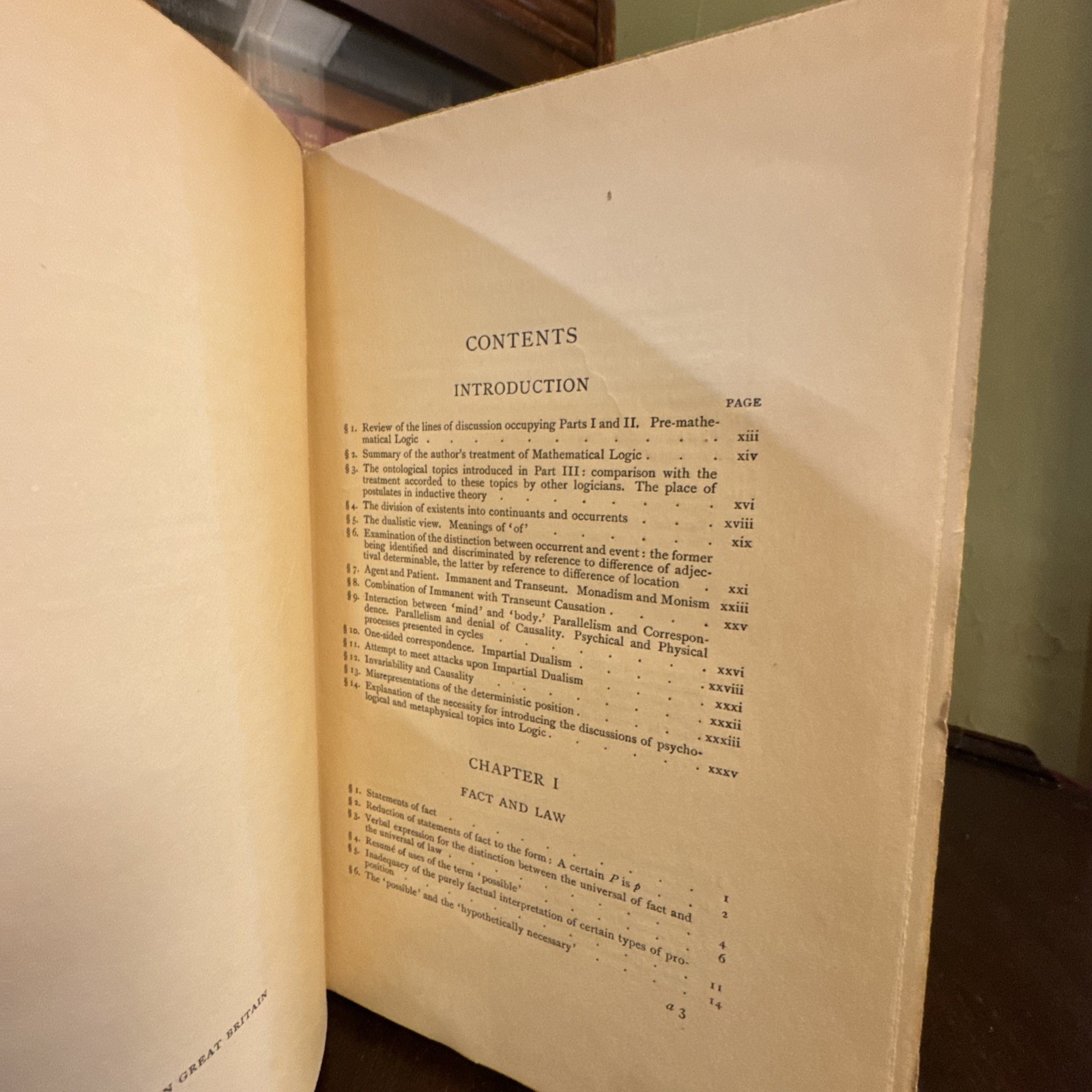 LOGIC (Johnson) 3 Vol Set 1st Ed 1921-24 Harvard Professo Provenance Hardcover