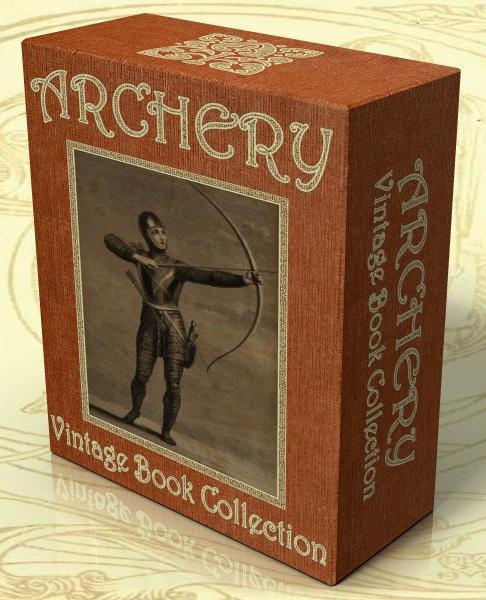 ARCHERY 37 Vintage Books on CD-Rom, Archers, Crossbow, Longbow, Bow and Arrow